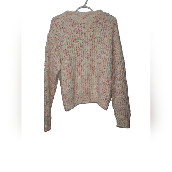 Altar'd State Sally Confetti Eyelash Sweater Ivory-multi NWT Size Small - Picture 3 of 7